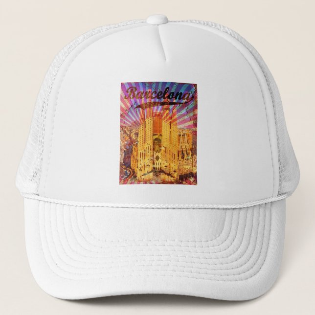 Barcelona Trucker Hat (Front)