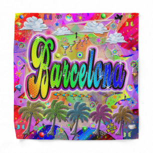 Barcelona Vista Express Bandana