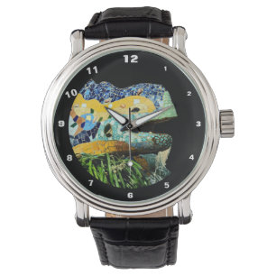Barcelona Watch, Art, Gaudi, Lizard Watch