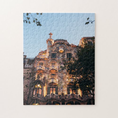 Barcelonas Famous Casa Batll In Passeig de Grcia Jigsaw Puzzle
