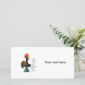 Barcelos Rooster Photo Card (Standing Front)