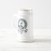 Barclay Clan Badge Beer Stein (Front Left)
