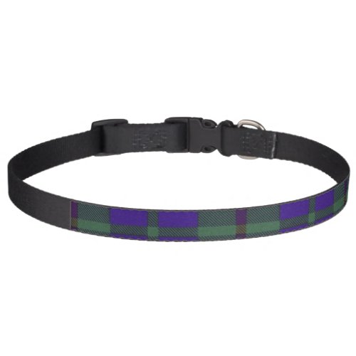 Barclay clan Plaid Scottish tartan Pet Collar