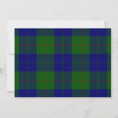 Barclay clan tartan blue green plaid (Front)