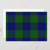 Barclay clan tartan blue green plaid (Front/Back)