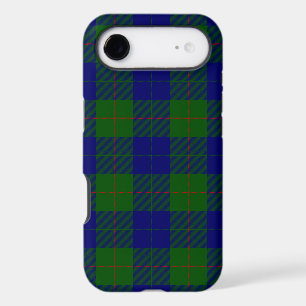 Barclay clan tartan blue green plaid iPhone 17 air case