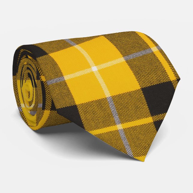 Barclay Dress Light Weight Modern Tartan Neck Tie (Rolled)