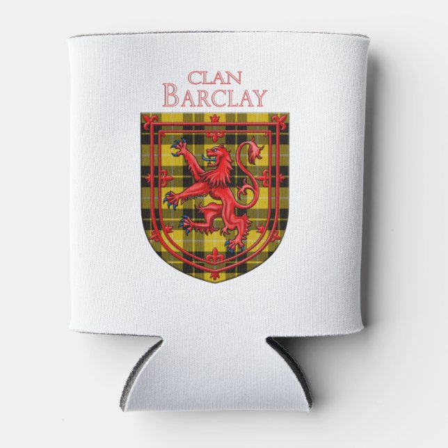 Barclay Dress Tartan Scottish Plaid Can Cooler (Front)