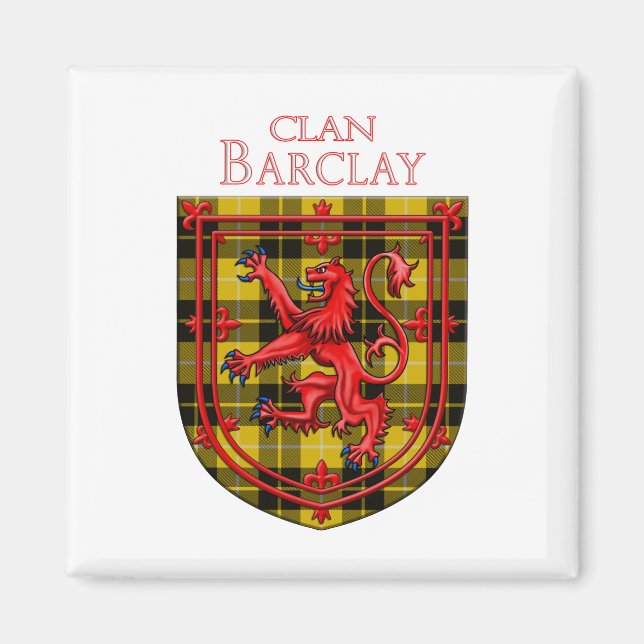 Barclay Dress Tartan Scottish Plaid Magnet (Front)