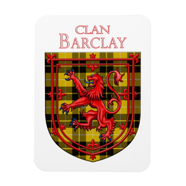 Barclay Dress Tartan Scottish Plaid Magnet (Vertical)