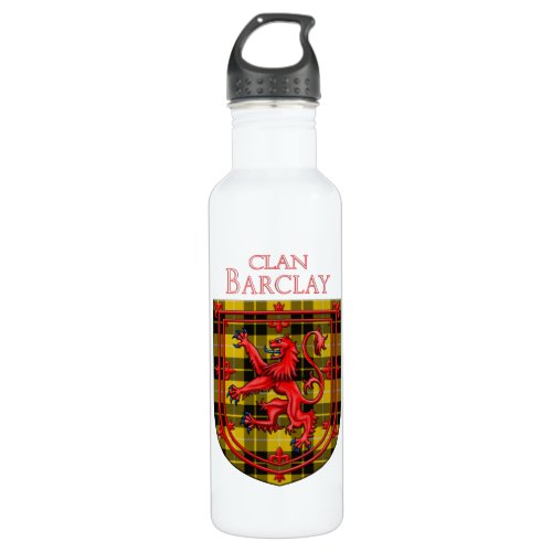 Barclay Dress Tartan Scottish Plaid Stainless Steel Water Bottle