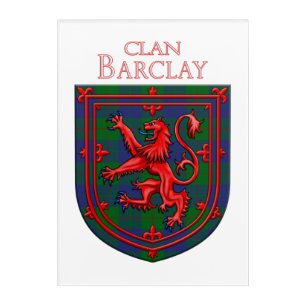 Barclay Hunting Tartan Scottish Plaid Acrylic Print