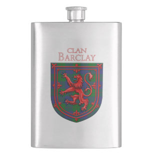 Barclay Hunting Tartan Scottish Plaid Flask