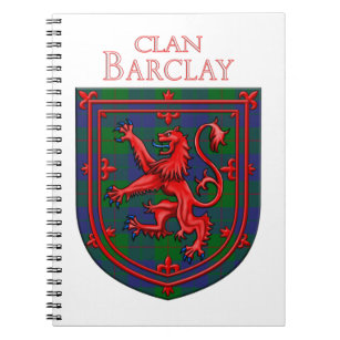 Barclay Hunting Tartan Scottish Plaid Notebook