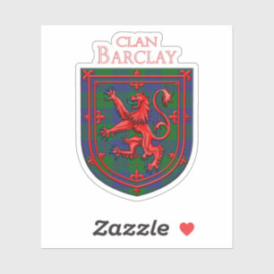 Barclay Hunting Tartan Scottish Plaid Sticker