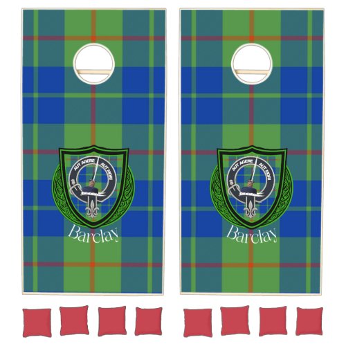 Barclay Scottish Clan Tartan Crest