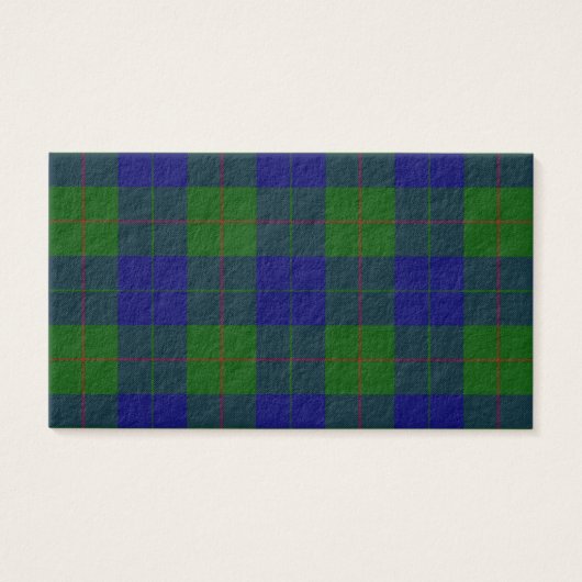 Barclay tartan blue green plaid (Front)
