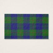 Barclay tartan blue green plaid (Back)
