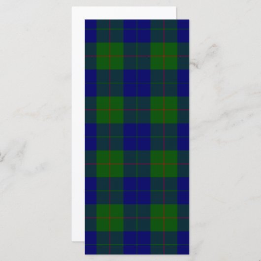 Barclay tartan blue green plaid (Front/Back)