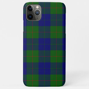 Barclay tartan blue green plaid iPhone 11 pro max case