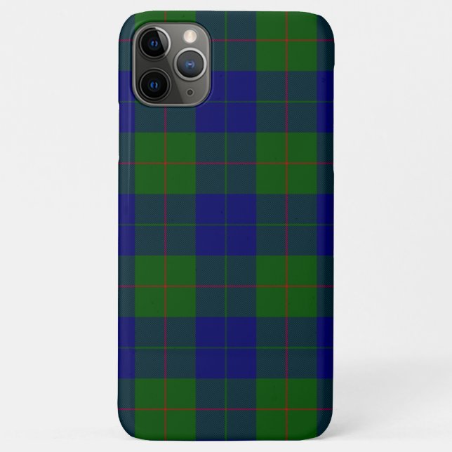 Barclay tartan blue green plaid Case-Mate iPhone case (Back)