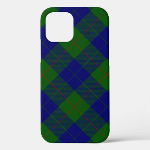 Barclay tartan blue green plaid iPhone 12 pro case