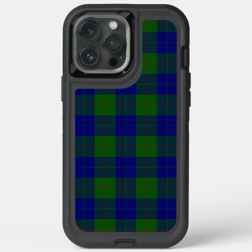 Barclay tartan blue green plaid iPhone 13 pro max case