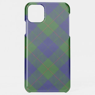 Barclay tartan blue green plaid iPhone 11 pro max case