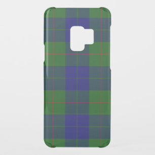 Barclay tartan blue green plaid uncommon samsung galaxy s9 case