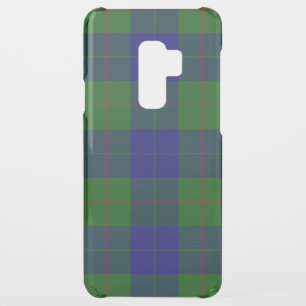 Barclay tartan blue green plaid uncommon samsung galaxy s9 plus case