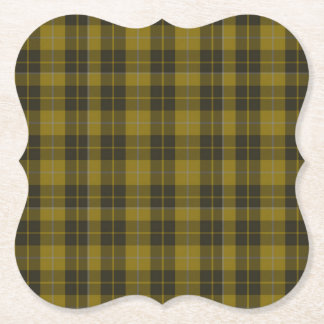 Barclay Tartan, Scottish Heritage Plaids Paper Coaster