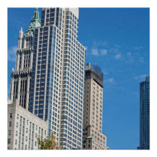 Barclay Tower Manhattan New York City Poster