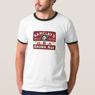 Barclay's DBA Brown Ale Vintage Beer Label Shirt