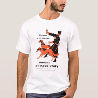 Barclays Russian Stout advert T-Shirt