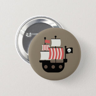 Barco Pirata Button