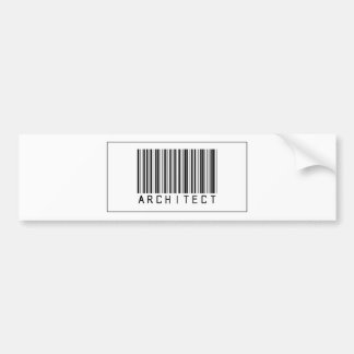 Barcode Architect Bumper Sticker