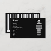 barcode boy business card (Front/Back)