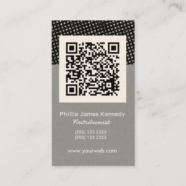 Barcode  Business   Appointment Card (Front)