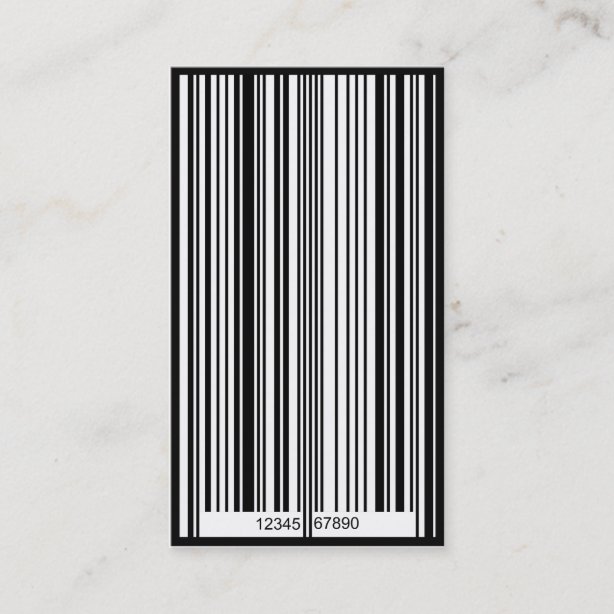 Barcode Business Cards Business Card Printing Zazzle