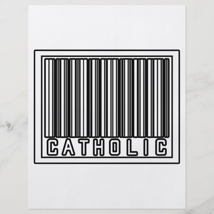 Barcode Catholic Flyer Design