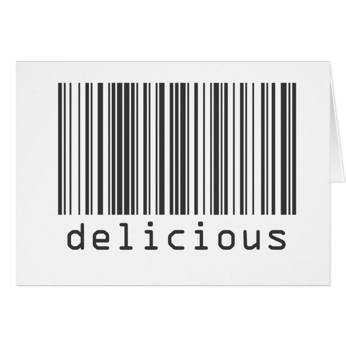 Barcode   Delicious Cards