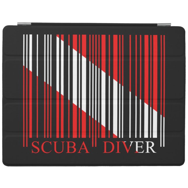 Barcode Dive Flag iPad Smart Cover (Horizontal)