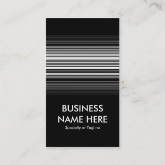 barcode fade business card