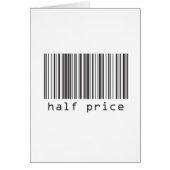 Barcode - Half Price (Front)