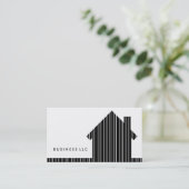 barcode home business card (Standing Front)