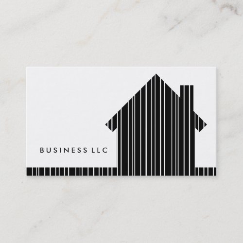 barcode home business card template