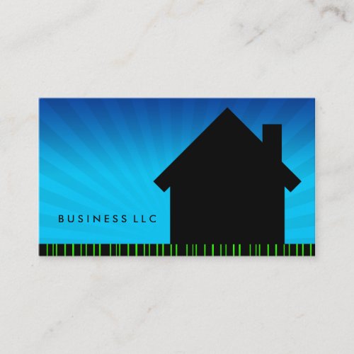 barcode home sunrise business card