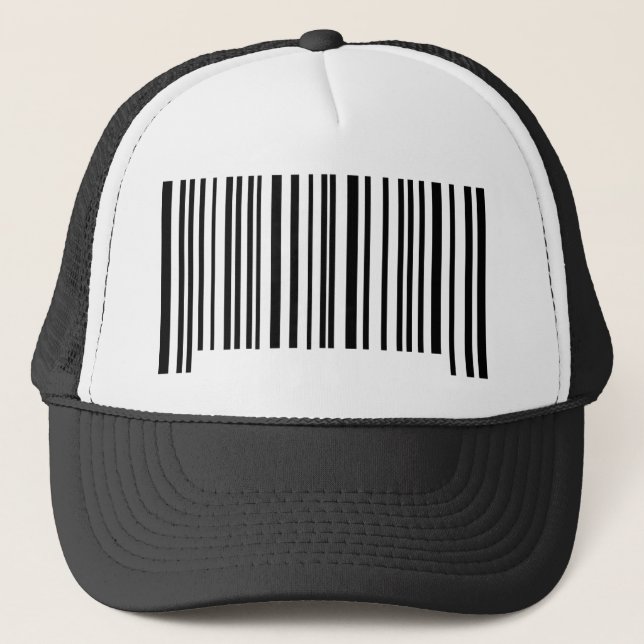 barcode icon trucker hat (Front)