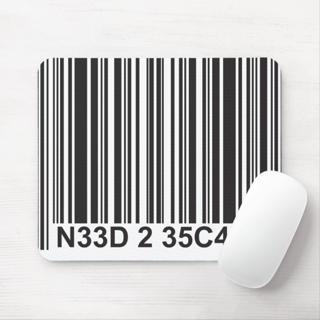Barcode Leetspeak - Need to Escape Mouse Pad (With Mouse)
