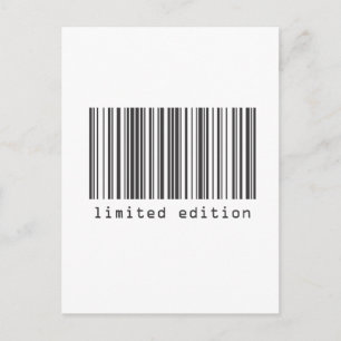 Barcode - Limited Edition Postcard
